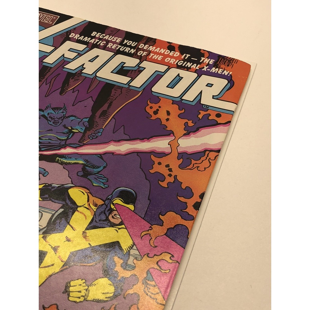X-Factor #1 (1986 ) Marvel Newstand Origin of X-Men - 1st Rusty& Hodge app - Picture 6 of 11